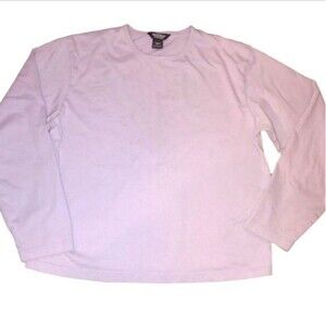 Woolrich Lilac Purple Long Sleeve Pullover Top‎ Size XL